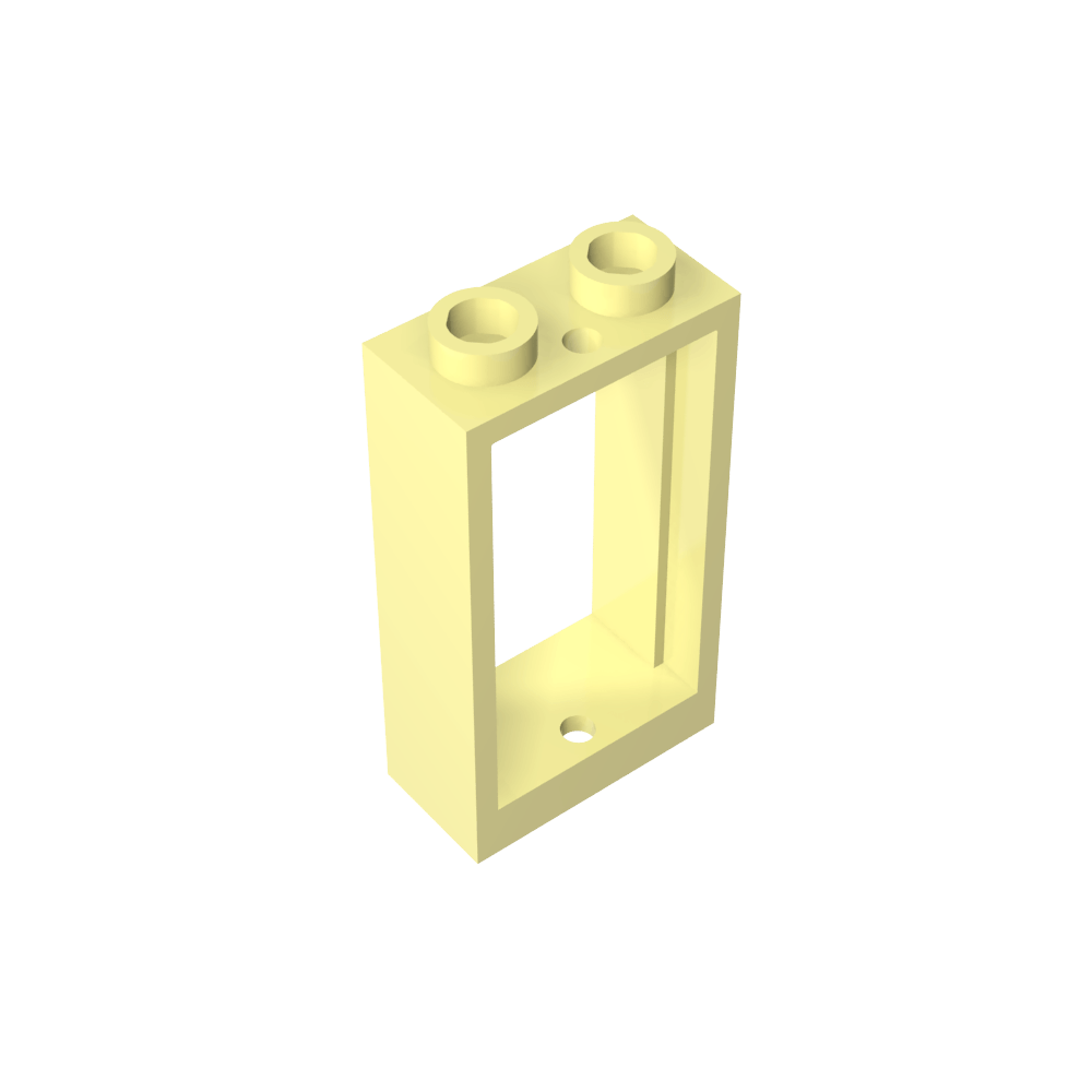 Fenêtre 1 x 2 x 3 Façade plate-MyGobricksFr