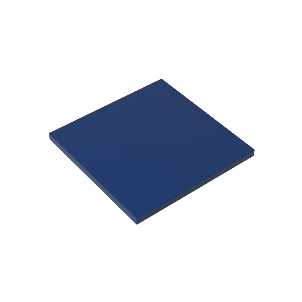 Carreau 6 x 6 avec tubes inférieurs-MyGobricksFr