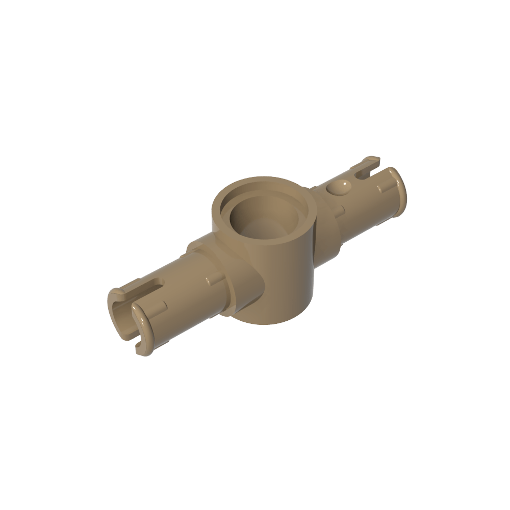 Connecteur Technic à 2 broches avec rainures de friction longitudinales [Grands trous carrés pour les broches]-MyGobricksFr