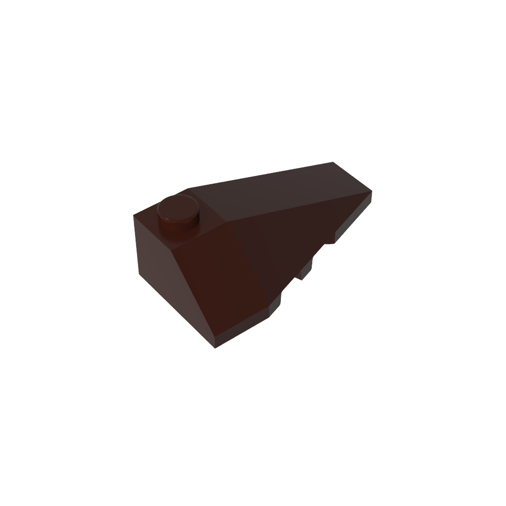 Coin incliné 4 x 2 Triple droite-MyGobricksFr