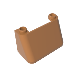 Pare-brise 2 x 4 x 2-MyGobricksFr