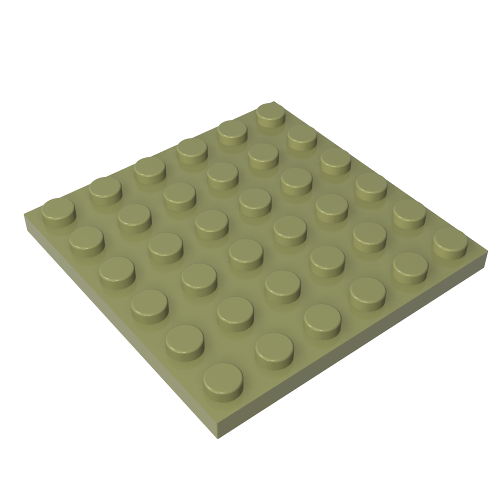 Assiette 6 x 6-MyGobricksFr