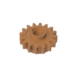 Technic Gear 16 dents avec embrayage [denté]-MyGobricksFr