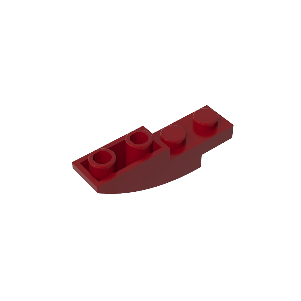 Pente Courbe 4 x 1 Inversée-MyGobricksFr