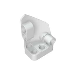 Carénage de panneau Technic n° 1 Petit court lisse, côté A-MyGobricksFr