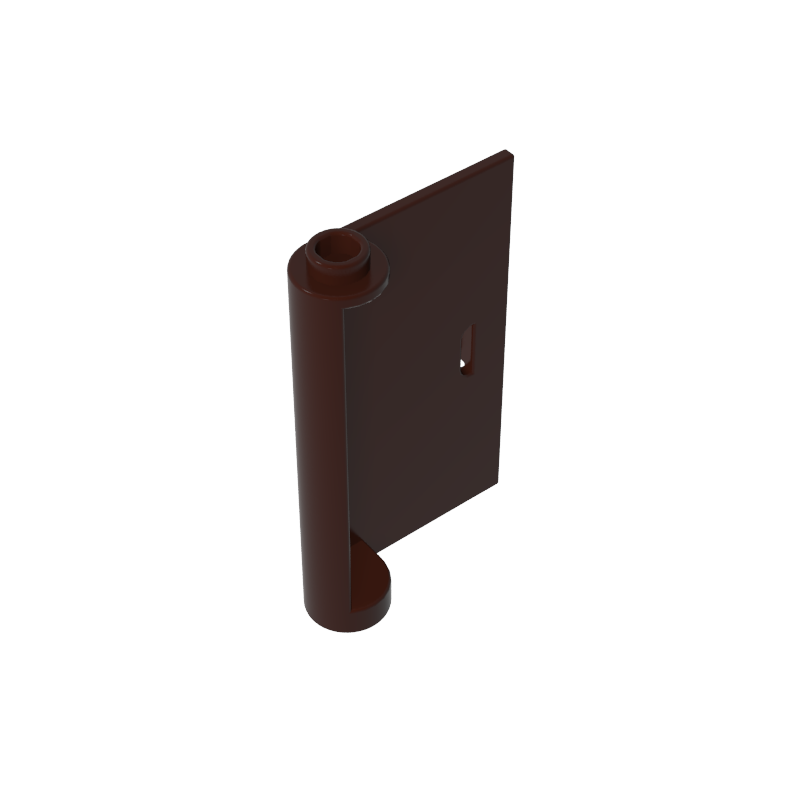 Porte 1 x 3 x 4 Droite - Ouverture entre les charnières supérieure et inférieure-MyGobricksFr