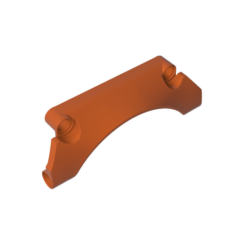 Garde-boue de voiture Technic en panneau arqué 3 x 9 x 2-MyGobricksFr