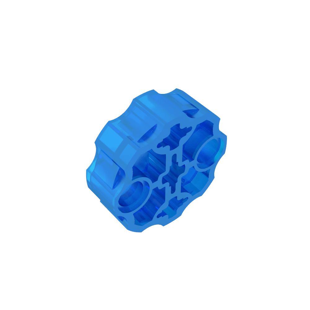 Arme pour figurine de grande taille, canon avec 2 trous de goupille et 3 trous d'axe-MyGobricksFr