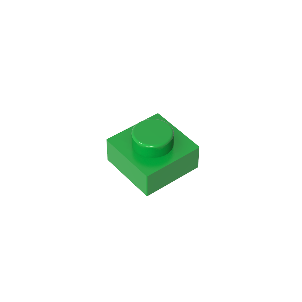 Plaque 1 x 1-MyGobricksFr