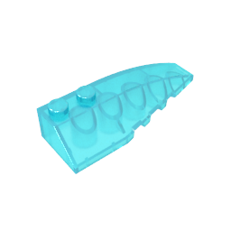 Coin incurvé 6 x 2 Droite-MyGobricksFr