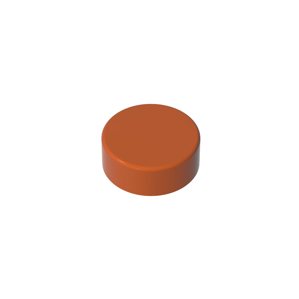 Tuile ronde 1 x 1-MyGobricksFr