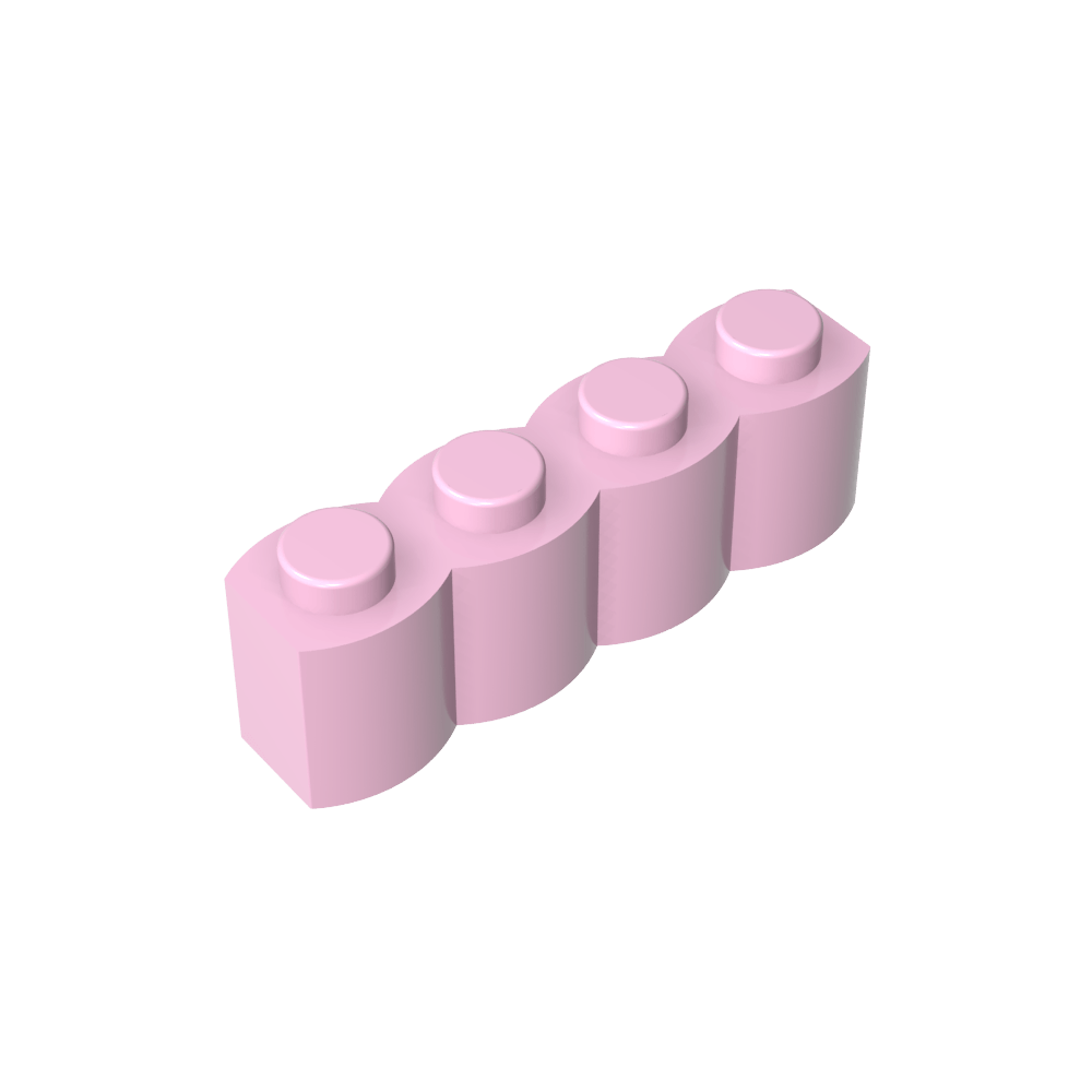 Brique spéciale 1 x 4 Palisade [alias Bûche]-MyGobricksFr