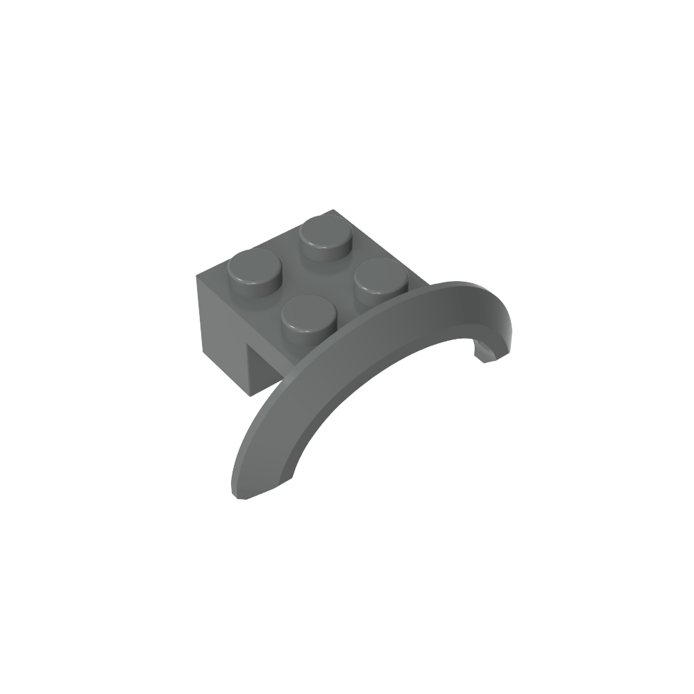 Passage de roue, garde-boue 4 x 2 1/2 x 1-MyGobricksFr