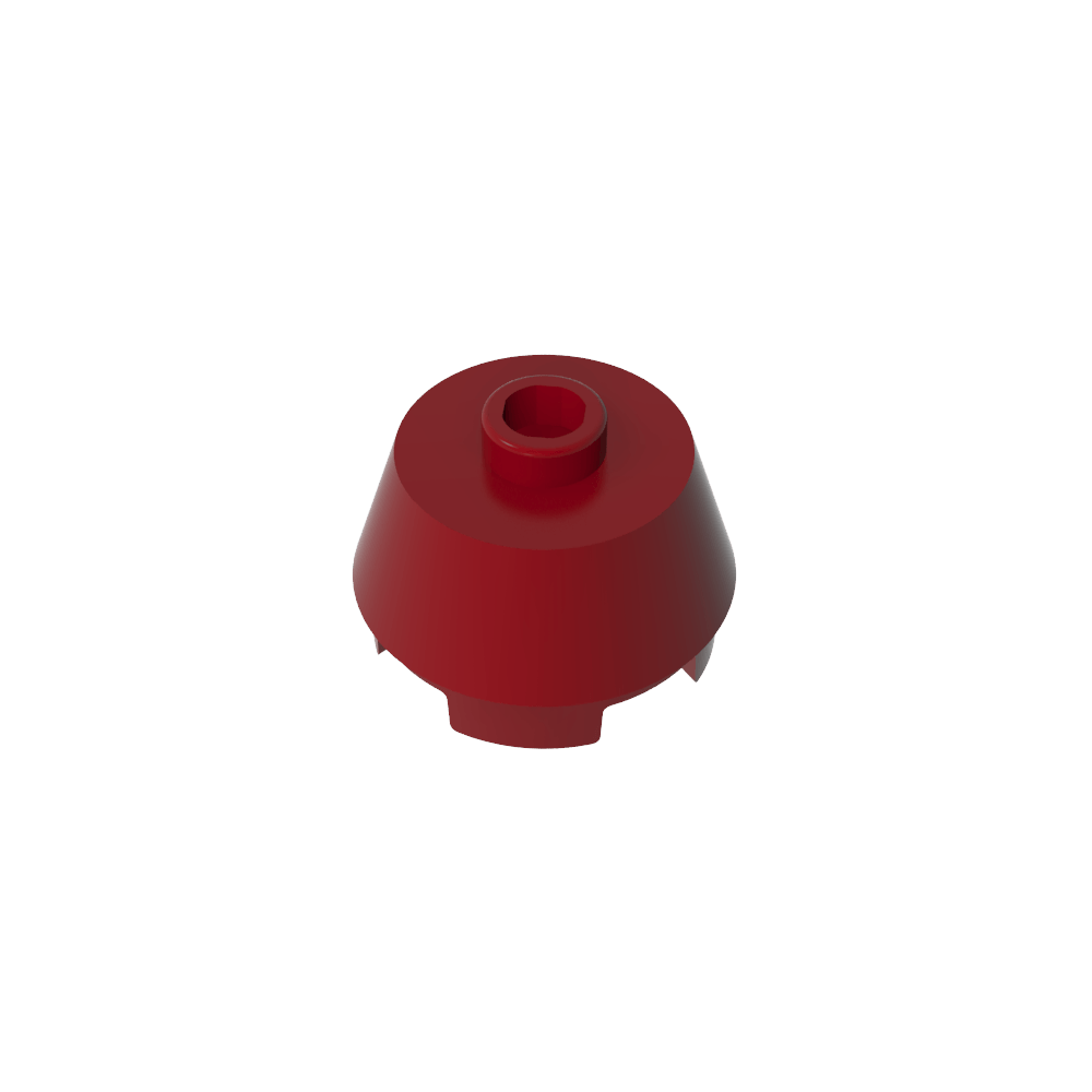 Brique ronde 2 x 2 Cône tronqué-MyGobricksFr