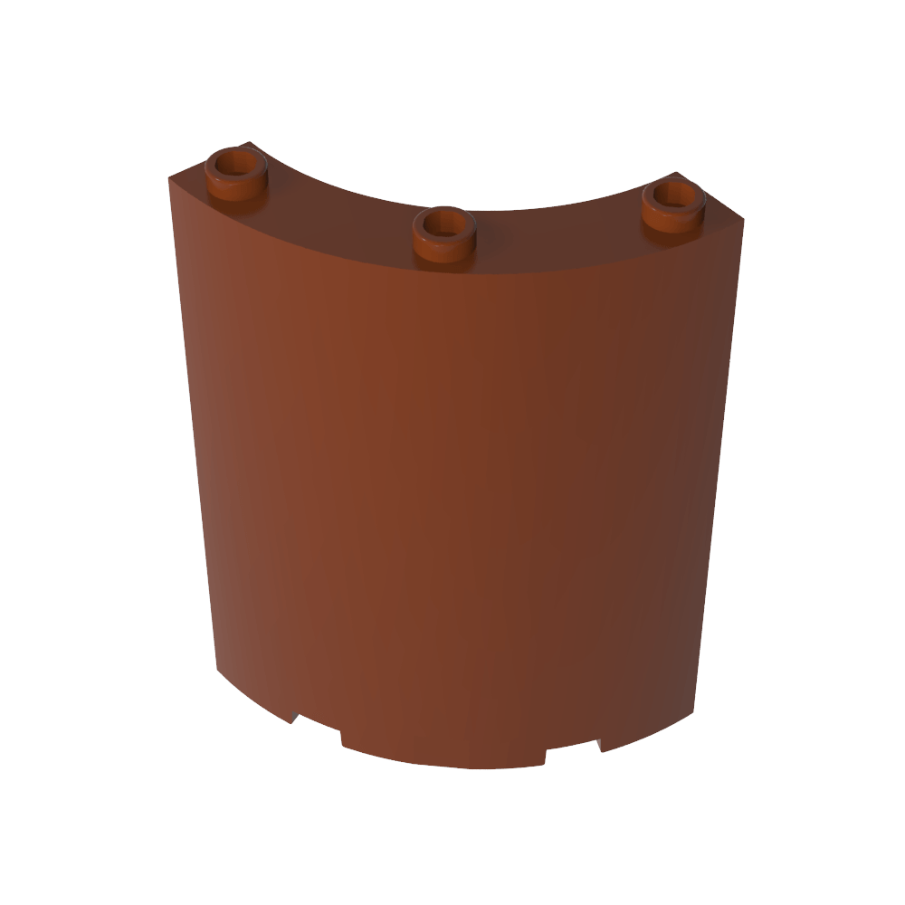 Panneau 4 x 4 x 6 Quart de cylindre-MyGobricksFr