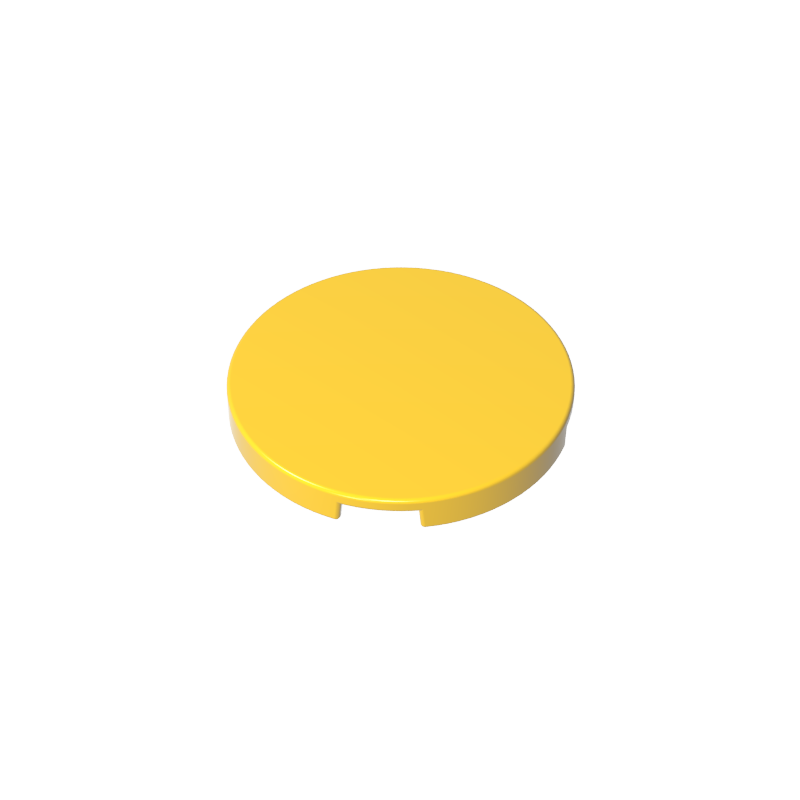 3x3 smooth round plate