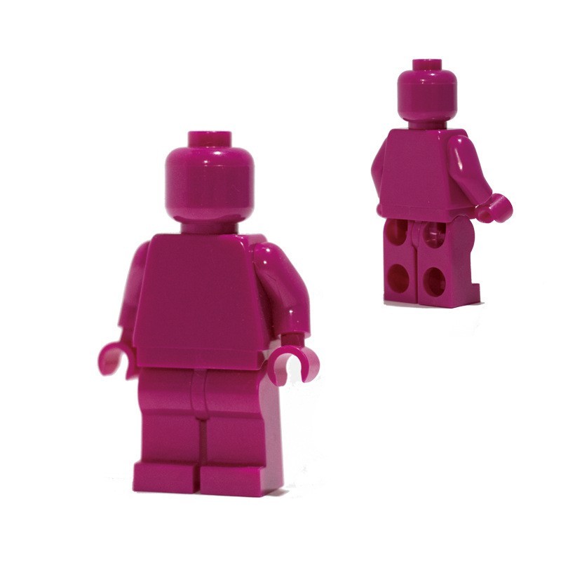 Figurines de blocs de construction de couleur unie, compatibles avec les blocs de construction universels de petite taille et de couleur unie, accessoires de base murale en blocs de construction Trendy Moc (Multi-Création).