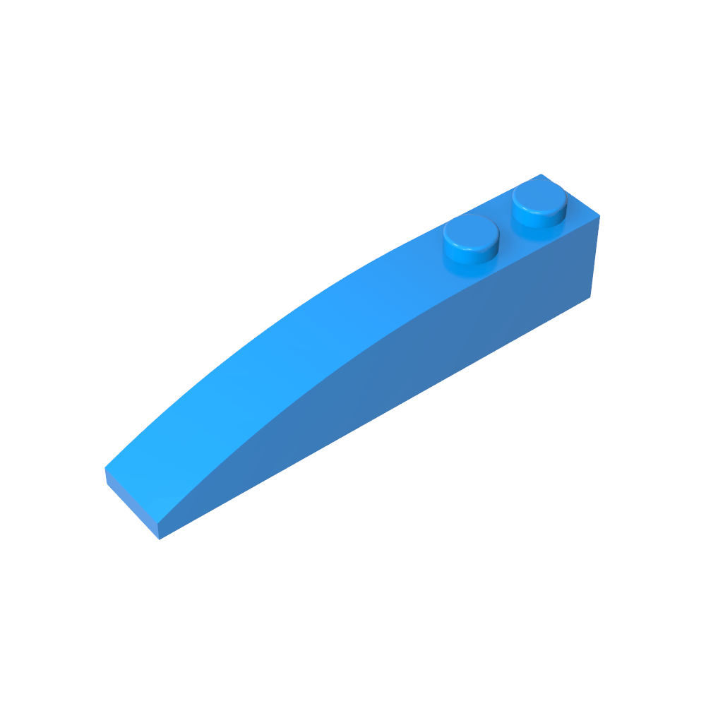 Brique incurvée 6 x 1-MyGobricksFr