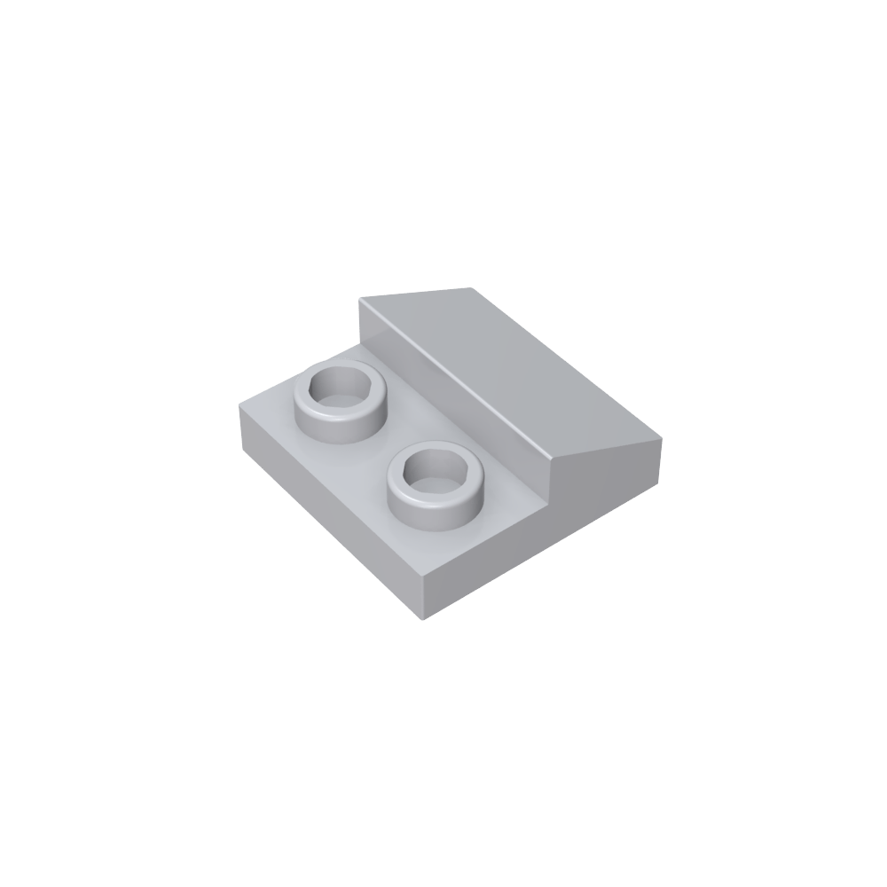 Pente 45 2 x 1 avec découpe 2/3-MyGobricksFr