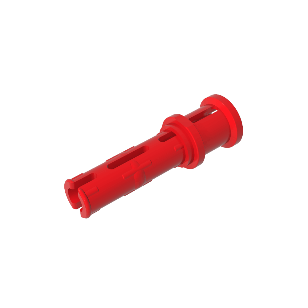 Axe Technic long avec crêtes de friction longitudinales et bague d'arrêt [crête près du bord]-MyGobricksFr