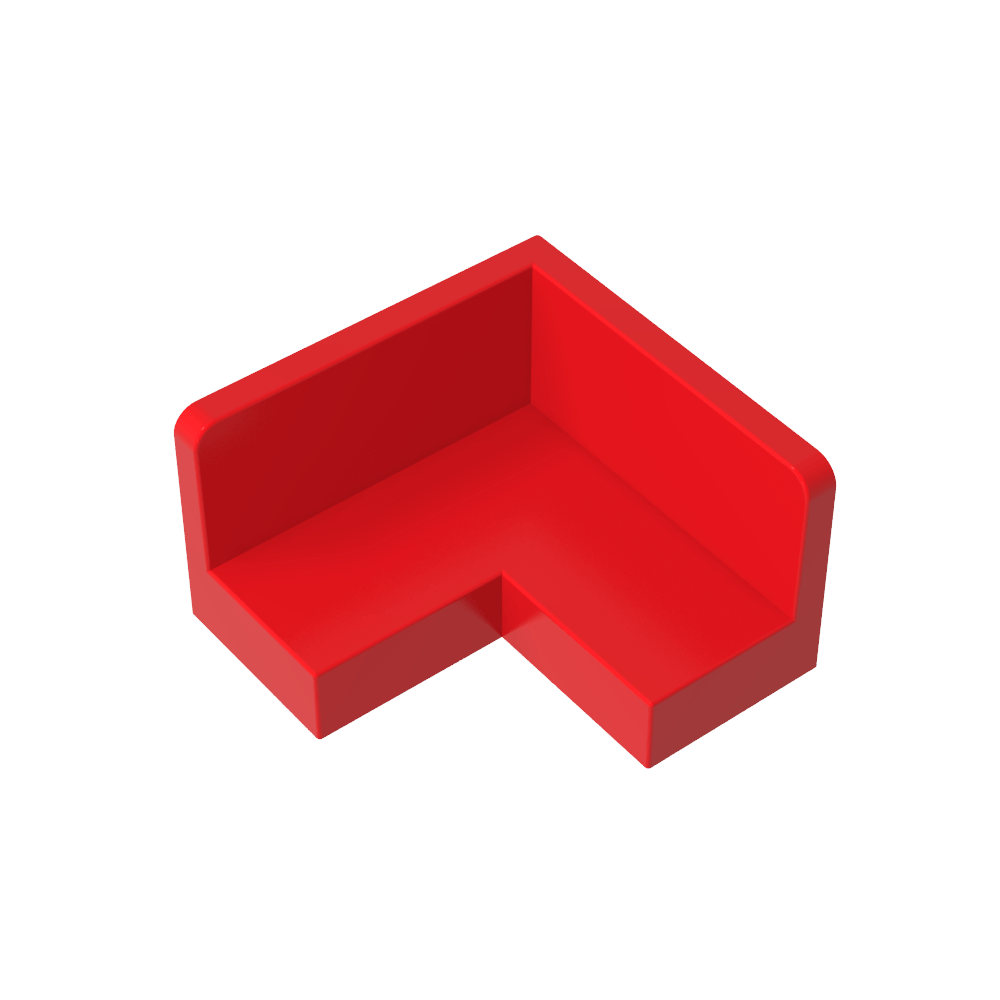 Panneau d'angle 2 x 2 x 1-MyGobricksFr