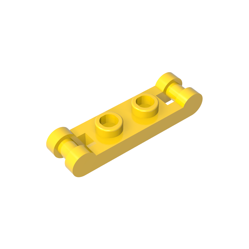 Assiette spéciale 1 x 2 avec poignées aux extrémités-MyGobricksFr