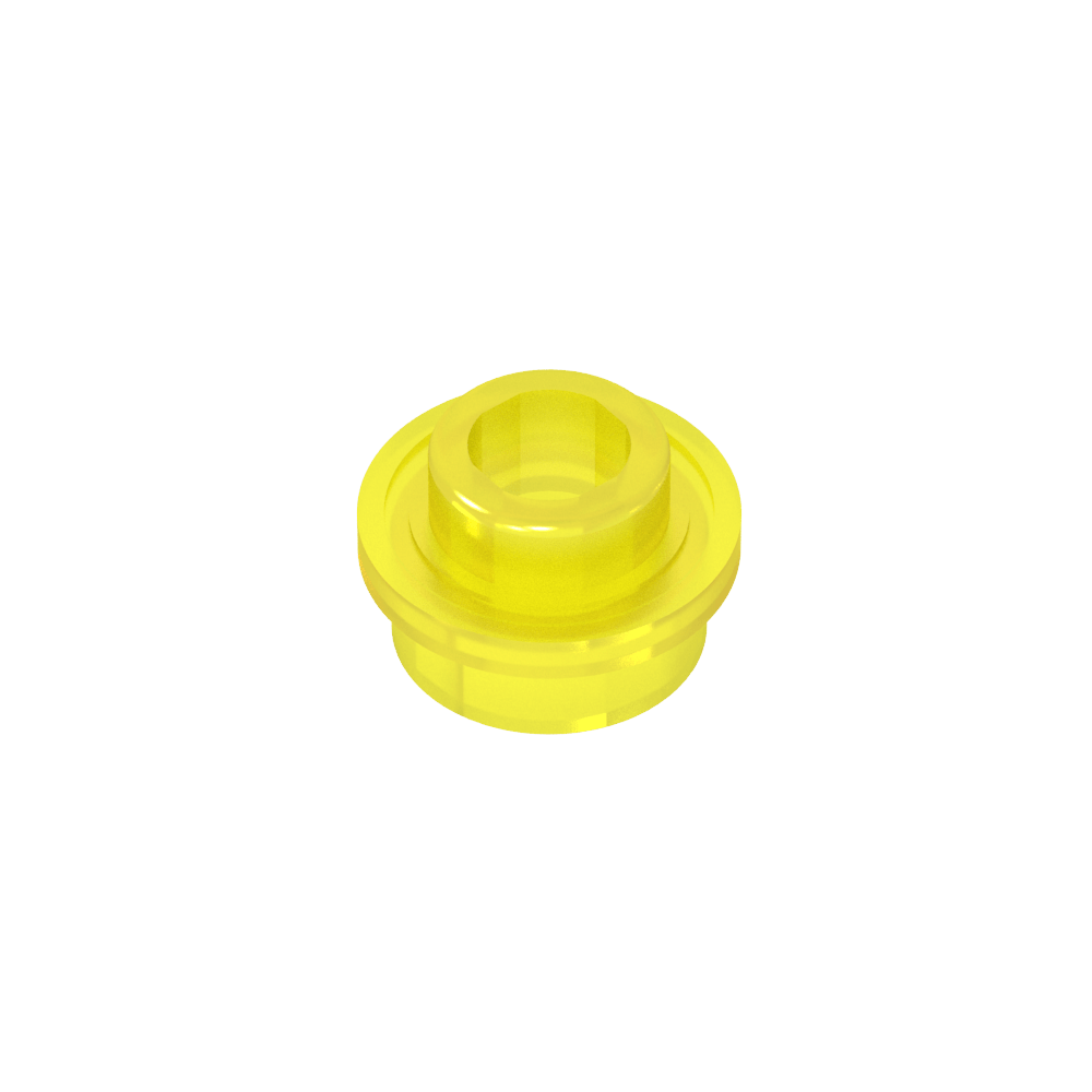 Plaque ronde 1 x 1 avec goujon ouvert-MyGobricksFr