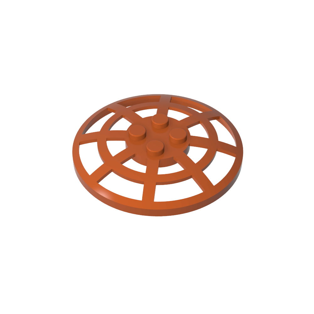 Antenne parabolique 6 x 6 inversée [Radar / Toile / anti-goujons à 90°]-MyGobricksFr