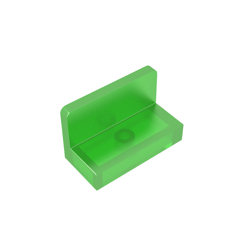 Panneau 1 x 2 x 1 [Coins carrés]-MyGobricksFr