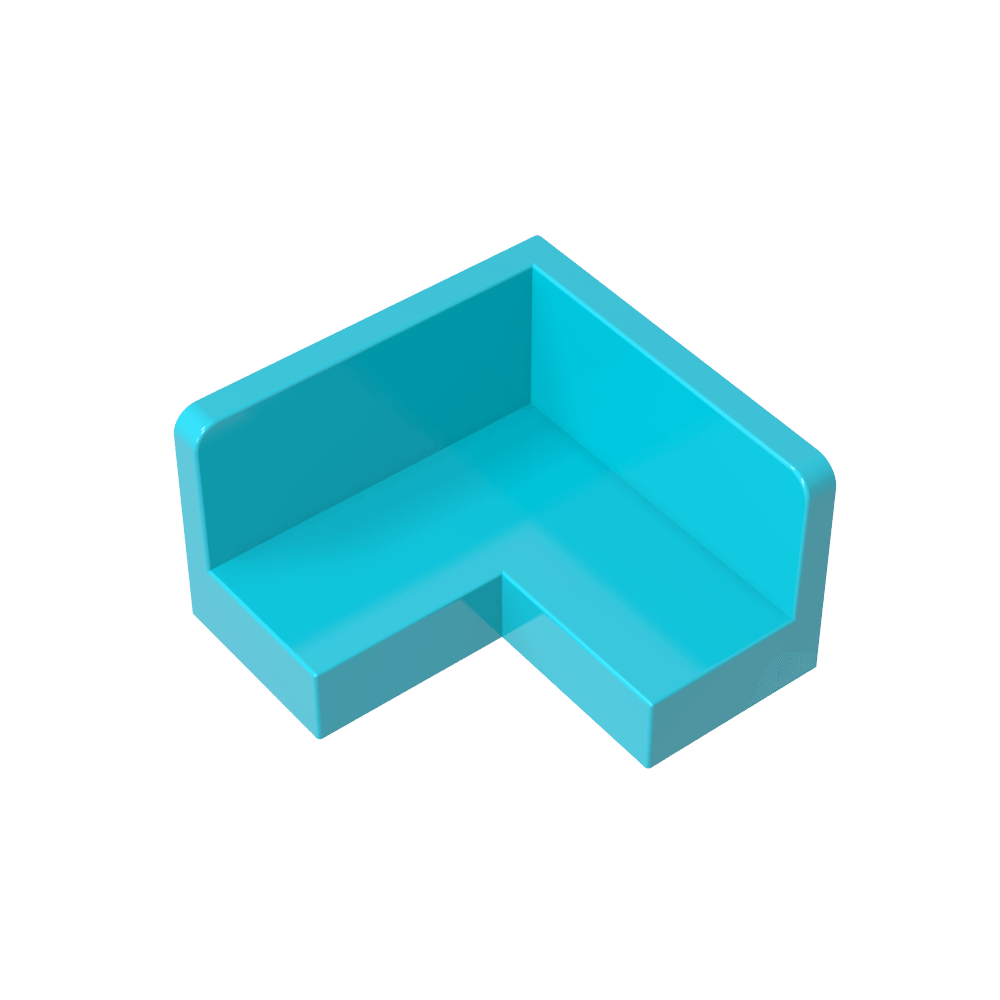 Panneau d'angle 2 x 2 x 1-MyGobricksFr