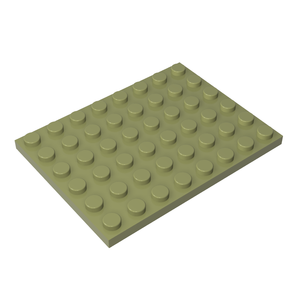 Assiette 6 x 8-MyGobricksFr
