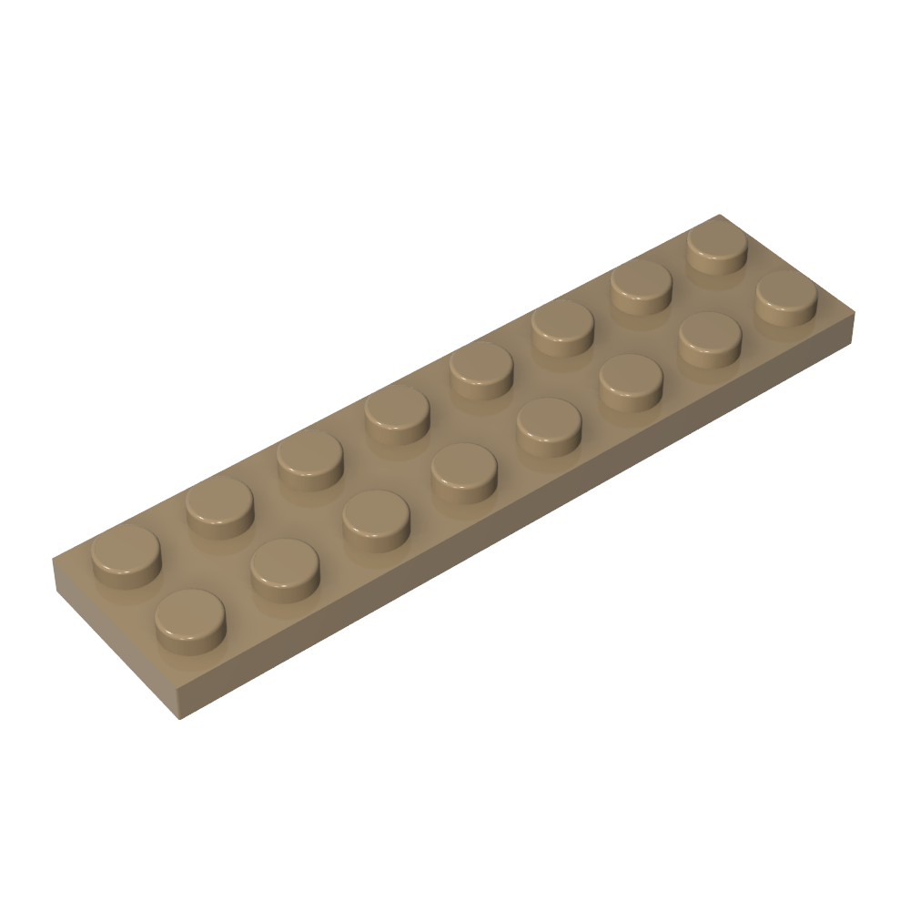 Assiette 2 x 8-MyGobricksFr
