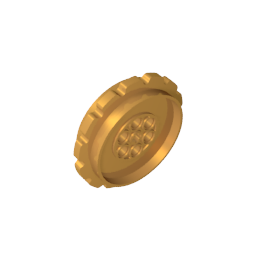 Roue dentée à chenille Technic, grand diamètre, 7 trous-MyGobricksFr