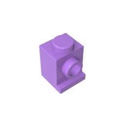 Brique spéciale 1 x 1 avec phare et sans fente-MyGobricksFr