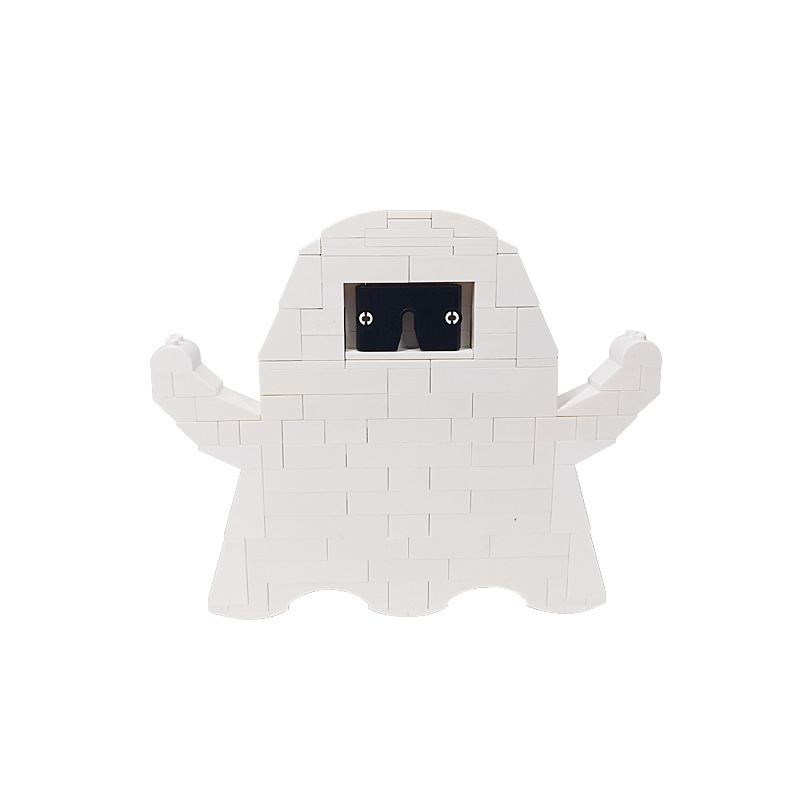 Fantômes d'Halloween, blocs de construction citrouille, décorations de fantômes MOC