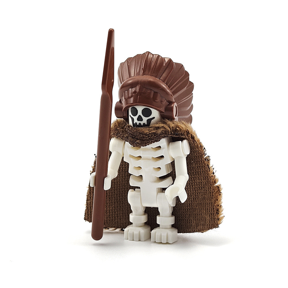 Figurines de squelettes d'Halloween, figurines de fantômes et de dieux de la mort, figurines de scènes de cimetière à construire