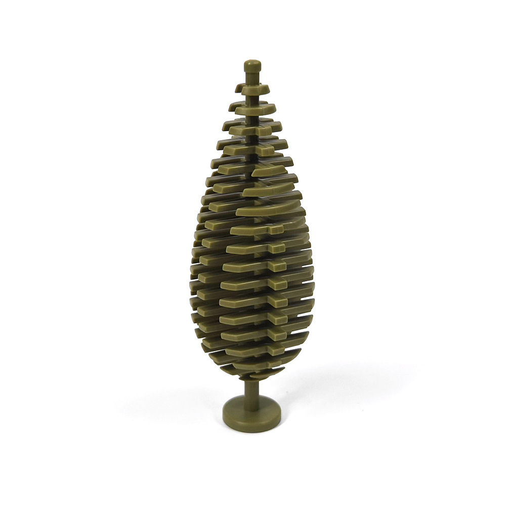 Éléments de jardin en petits morceaux, ornements de décor de rue avec épicéas, décor de scène de forêt de cyprès 3778