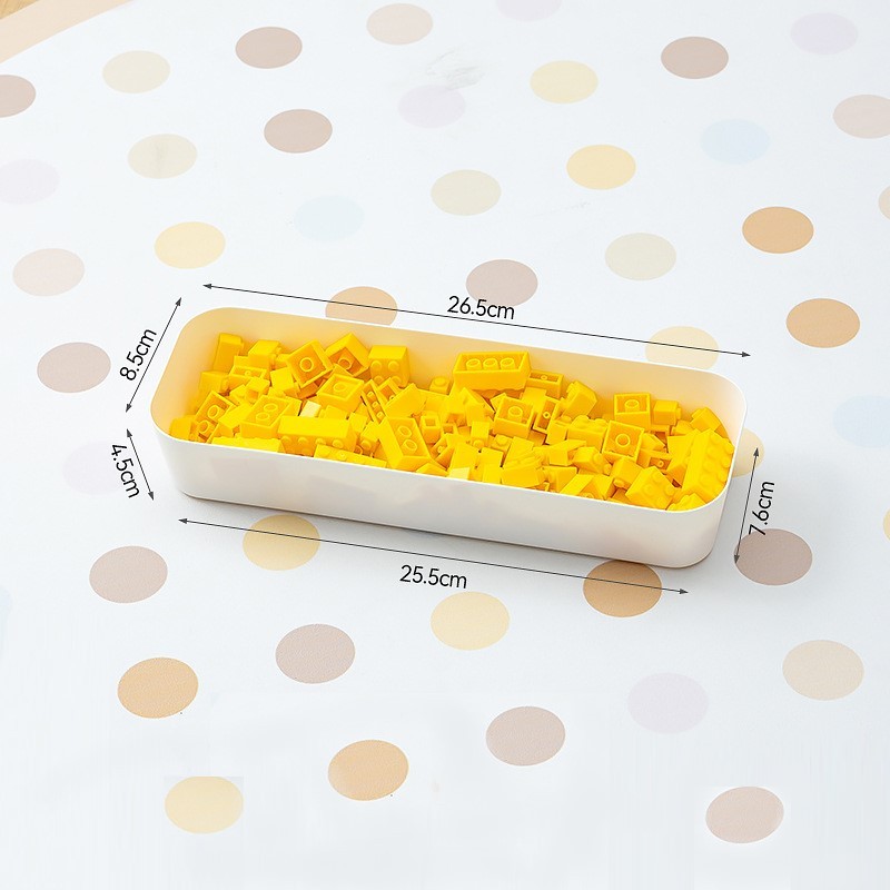 Boîte de rangement pour blocs de construction, plateau de tri des pièces, plateau de classification des petits objets, boîte de rangement pour jouets