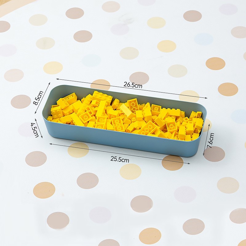 Boîte de rangement pour blocs de construction, plateau de tri des pièces, plateau de classification des petits objets, boîte de rangement pour jouets
