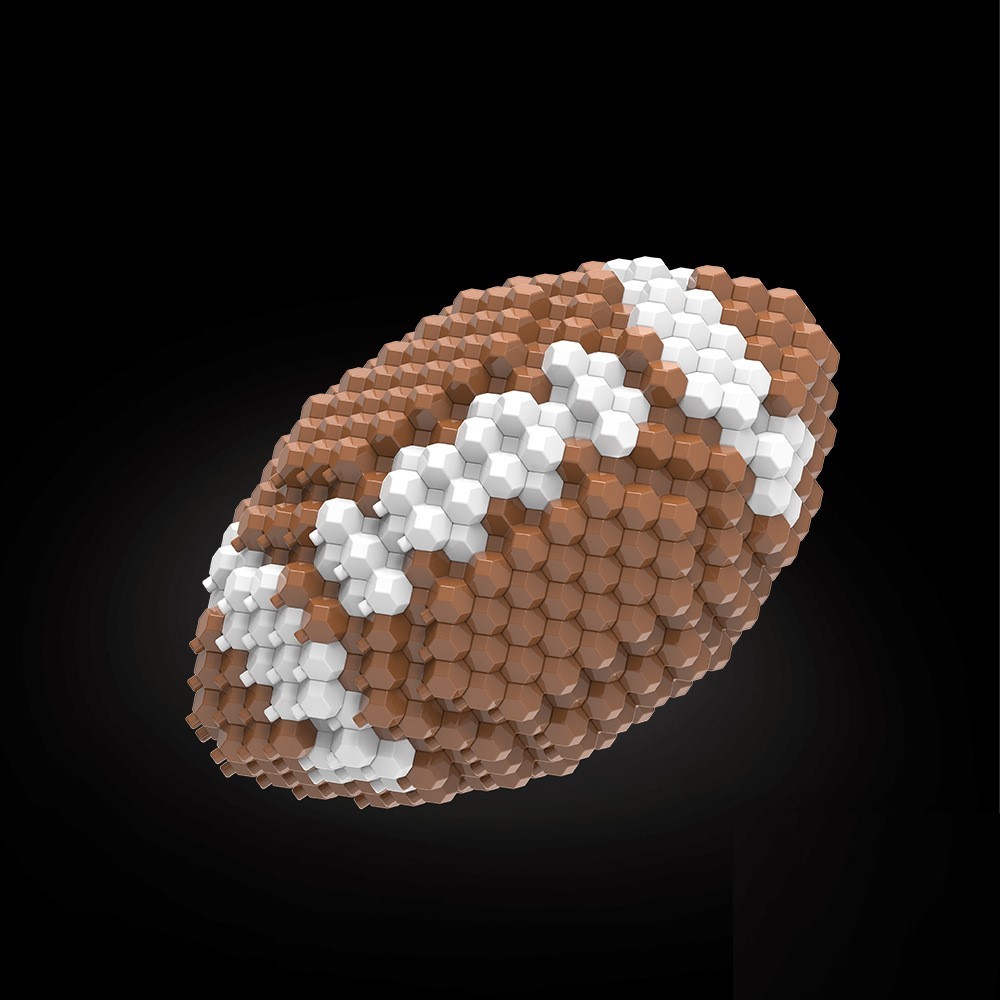 Jeu de construction de rugby KADELE pour garçons – Puzzle 3D de 223 pièces, cadeau éducatif STEM pour enfants