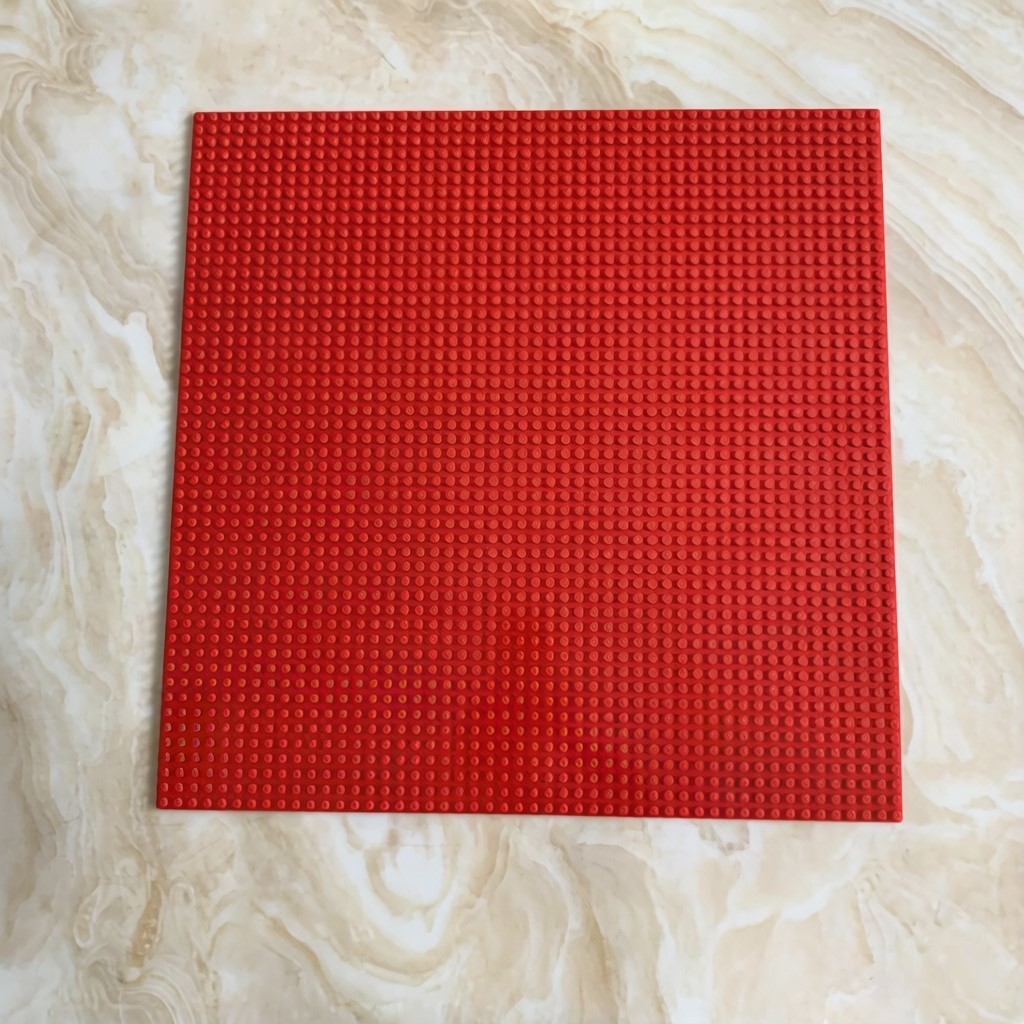 Plaque De Base Compatible Pour Petites Briques – Grande Plaque De Base Pour Mur De Briques 50x50 Cm, Sol De Scène 40x40 Cm