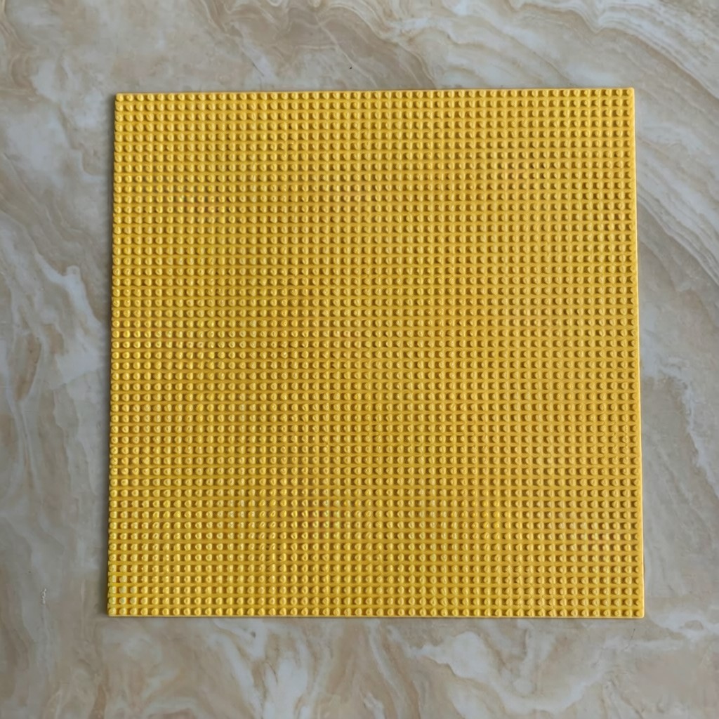 Plaque De Base Compatible Pour Petites Briques – Grande Plaque De Base Pour Mur De Briques 50x50 Cm, Sol De Scène 40x40 Cm