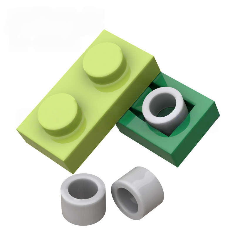 Kf-0000 Pièces de connexion à tenon inversé (pièces d'accouplement/de triche à fonction spéciale), 100 g (environ 2000 pièces), marque non Gobricks-BricksBulk.Fr