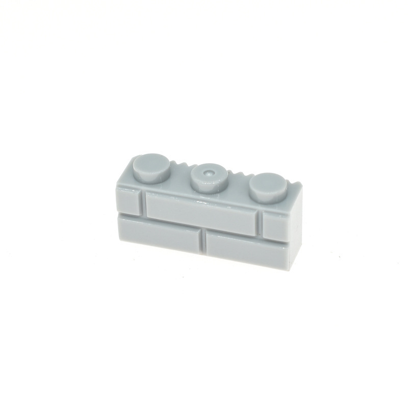 Kf-0016 Pièces de construction compatibles, éléments de brique murale 1X3, 100gx3 (environ 294 pièces), marque non-Gobricks.-BricksBulk.Fr