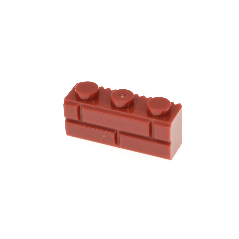 Kf-0016 Pièces de construction compatibles, éléments de brique murale 1X3, 100gx3 (environ 294 pièces), marque non-Gobricks.-BricksBulk.Fr
