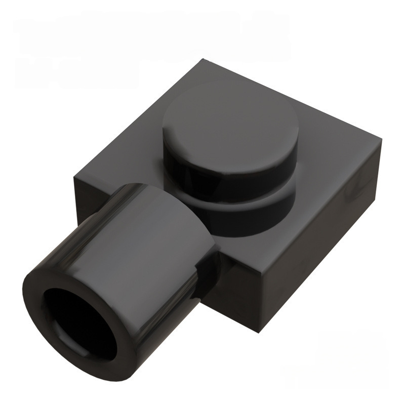 Kf-0005 Pièces de blocs de construction compatibles, plaque 1X1 avec fente latérale/trou long, 100G (environ 463 pièces) Marque non-Gobricks.-BricksBulk.Fr