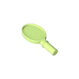 Miroir à main avec cœur au verso [Accessoire pour cheveux]-MyGobricksFr