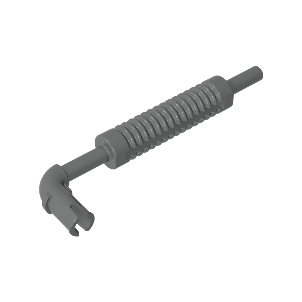 Tuyau d'échappement avec goupille Technic - Extrémité plate, trou arrondi-MyGobricksFr