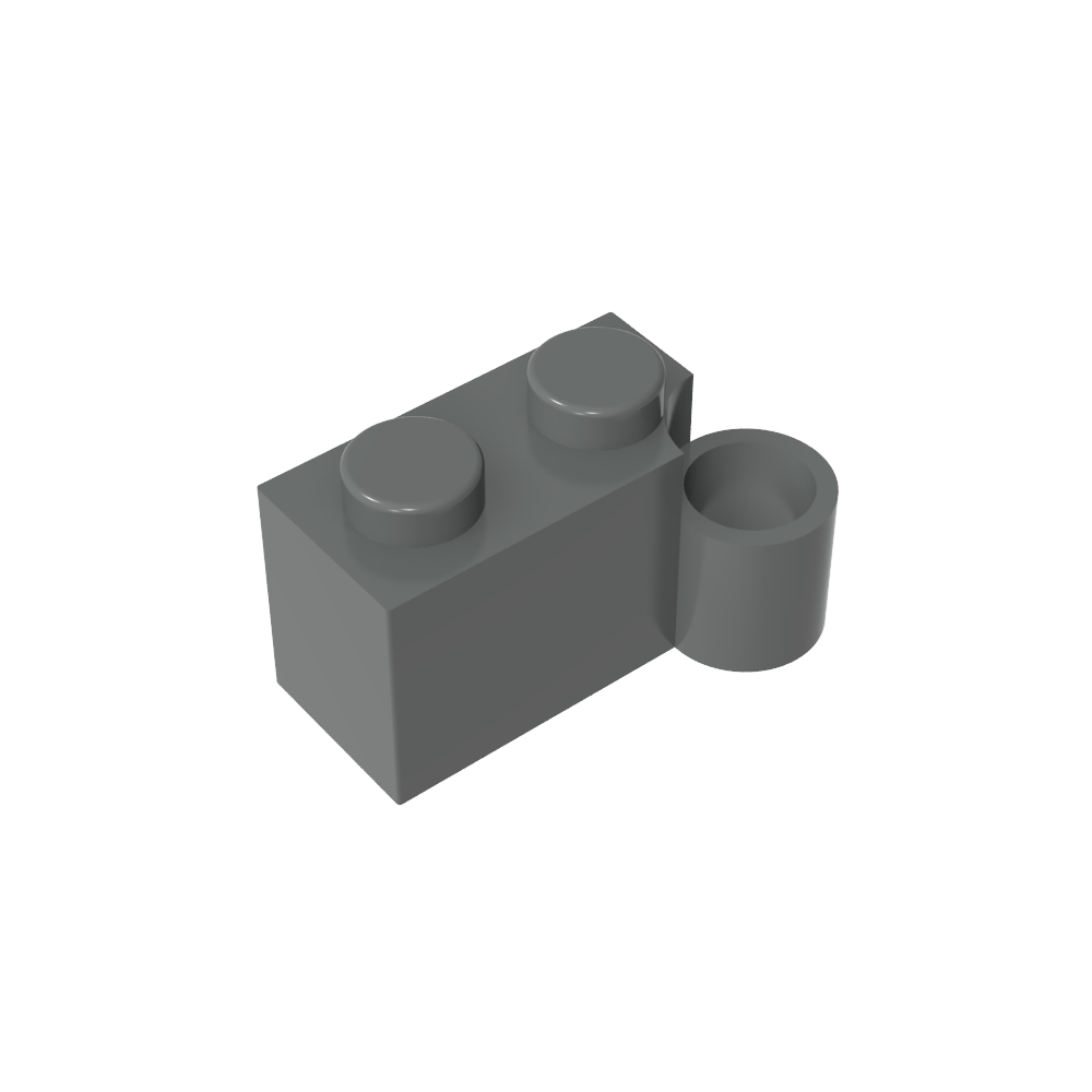 Brique charnière 1 x 4 [Inférieure]-MyGobricksFr
