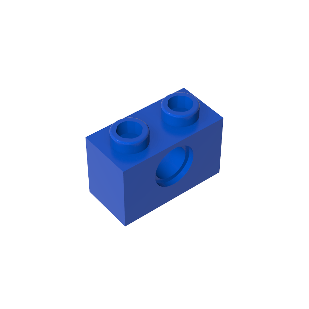 Brique technique 1 x 2 [1 trou]-MyGobricksFr